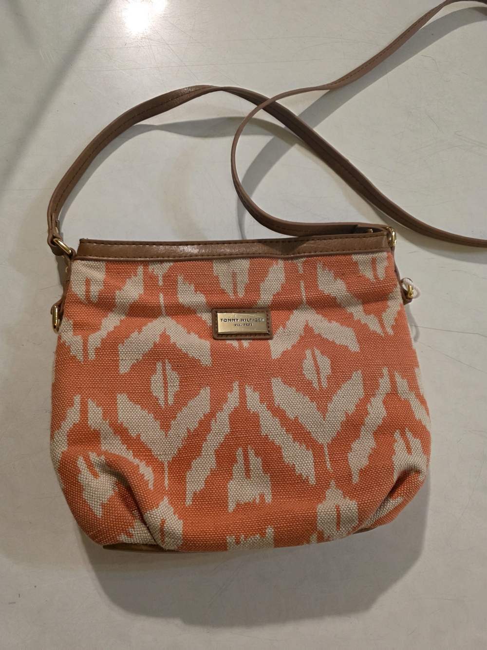 Tommy Hilfiger Coral Ikat Crossbody Bag